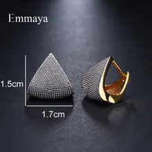 Two Tone Geometric Earrings for Women #2