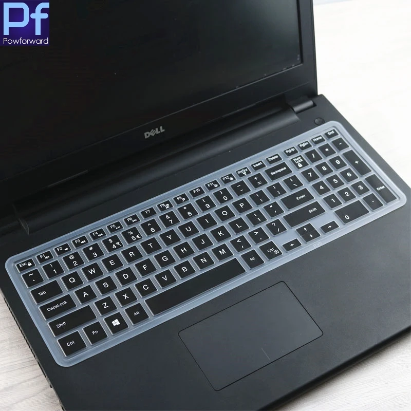 15 17 inch laptop keyboard cover skin For Dell Inspiron 15 17 3000 5000 7000 5558 5552 5758 5755 5759 7557 7559 5551 5552 5555