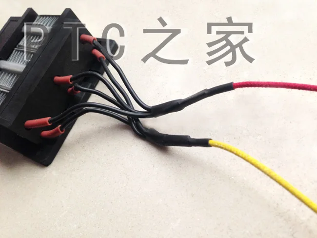 سخان PTC منخفض الجهد ، 200 واط ، 12 فولت/24 فولت/36 فولت/48 فولت ، صندوق معزول ، تسخين وإزالة الرطوبة