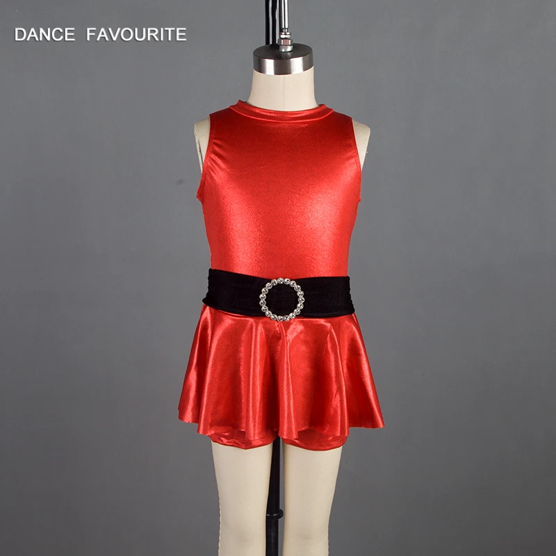 Dance Favourite new arrival red jazz costumes, adult and girl ballet costumes red dancewear