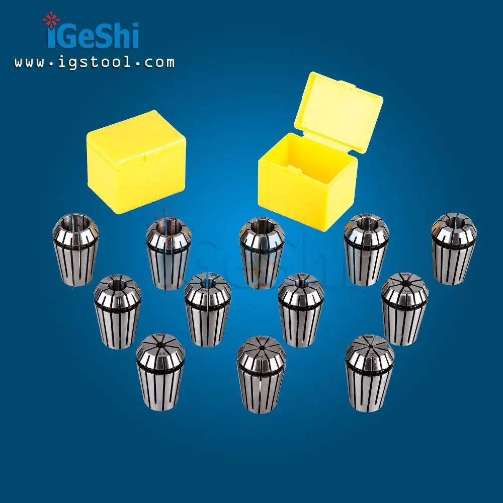 

High precision 0.005mm-0.008mm 12pcs ER20 Collet Set Range from 2mm to 13 mm ER20 collet chuck for CNC Milling lathe