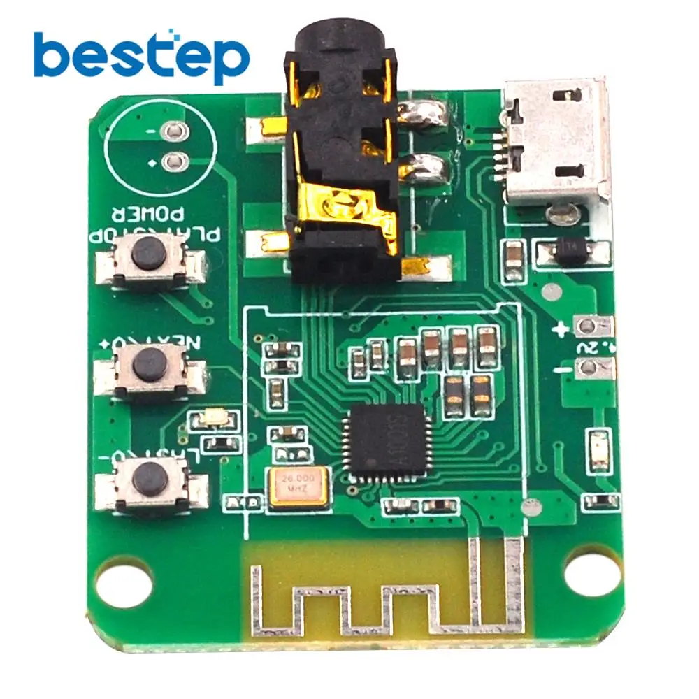 JDY-64 Lossless Bluetooth Audio Module 4.2 High Fidelity HIFI Speaker Audio Earphone Power Board Modification