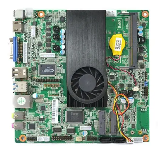 1037U  New Original Mini-ITX Mainboard For IntelCPU IPC SBC Embedded Motherboard Ivybridge with 6*COM 1*Giga LVDS DC12V