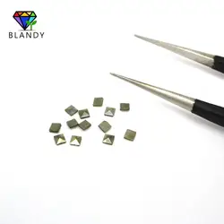 Factory Pirce Marcasite Beads High Temperature Resistance 1.2-2.0mm Square Shape Marcasites Stone For Jewelry