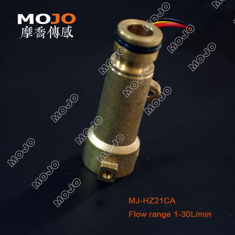 

Medical apparatus and instruments MJ-HZ21CA Hall flow sensor G1/2'' water-cycling system Brass material 1-30L/min 10pcs/lot