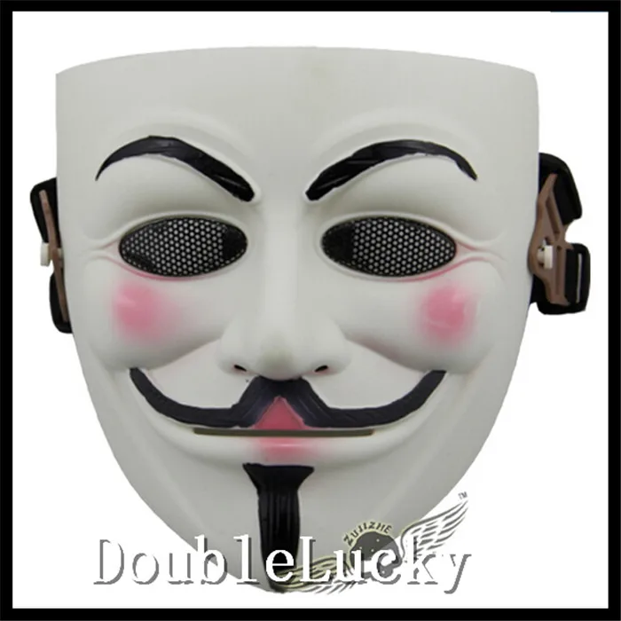 Top grade New Original Party Masks Masque Halloween Carnival Mask CPAM V Vendetta Team guy fawkes masquerade Resin V CS Mask