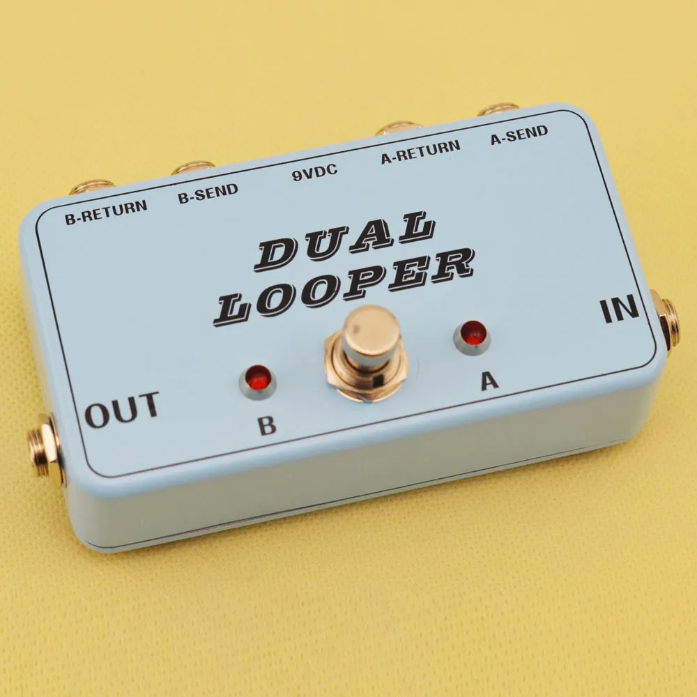 New LANDTONE True-Bypass AB Looper Effect Pedal Box GuitarSwitcher