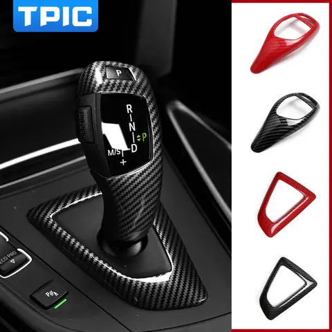 Carbon Fiber ABS Cover Sticker for BMW TPIC