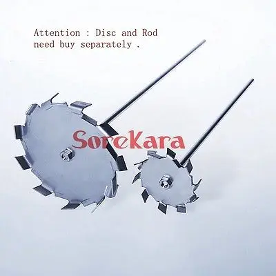 80mm Edelstahl Rühren Klinge Laufrad Zahn Typ Dispergiert Disc Getriebe