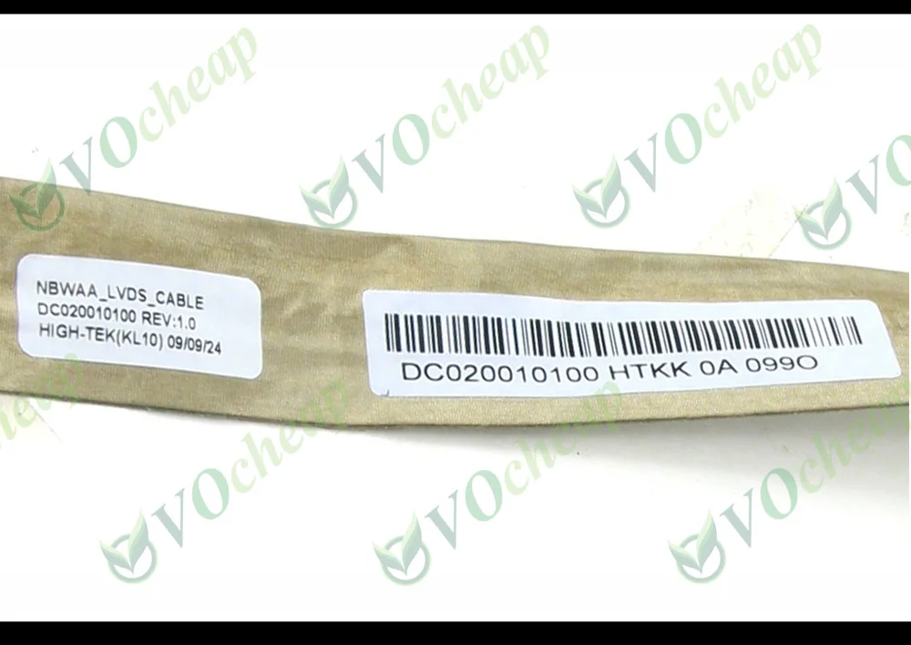 Genuine New LCD Cable for Toshiba Satellite L455D S5976 L455 A350 A355 One Channel 15.6