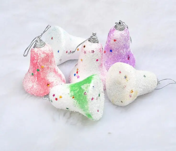 12pcs 7*6cm Jingle Bell For Christmas Party Holiday Tree Venue Hanging Decoration Hot