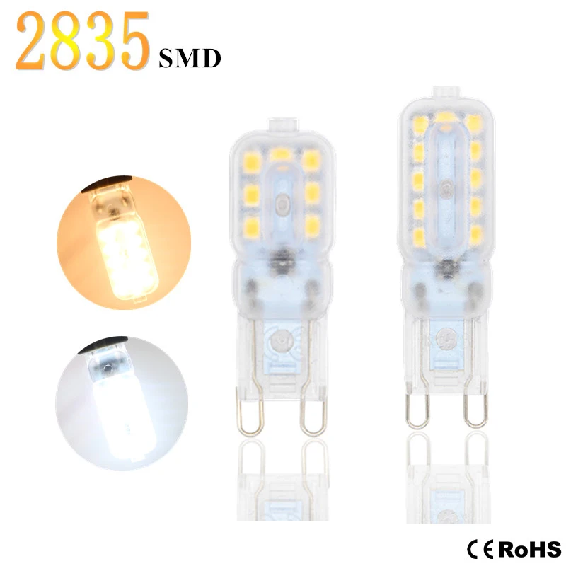 

NEW G9 LED Lamp 3W 5W 220V Lampada LED Bulb 2835 14LED 22LED Spotlight Candle Chandelier Spot LED Replace 30W 50W Halogen Light