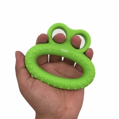 Finger Hand Muscle Power Massager Silicone Training Ring Exerciser Strength Hands Griper Gripping Musculation Stress Relax