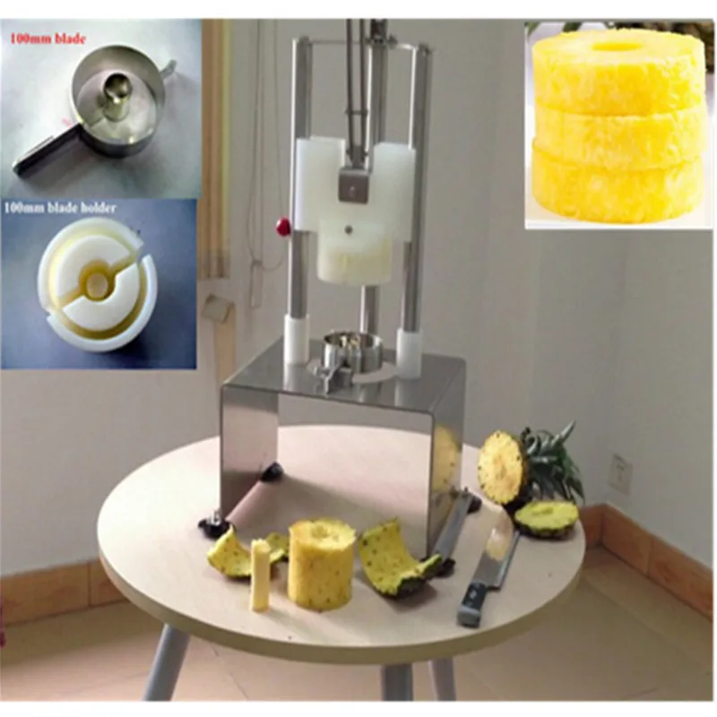 Best selling pineappling skin peeler and core removing machine  ZF