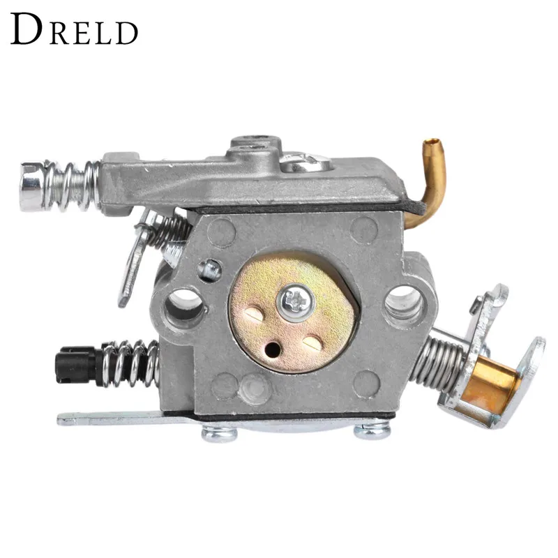 DRELD Chainsaw Carburetor Carb for HUSQ 136 137 141 142 Carburetor Chainsaw Spare Parts Replacement Garden Tool Parts