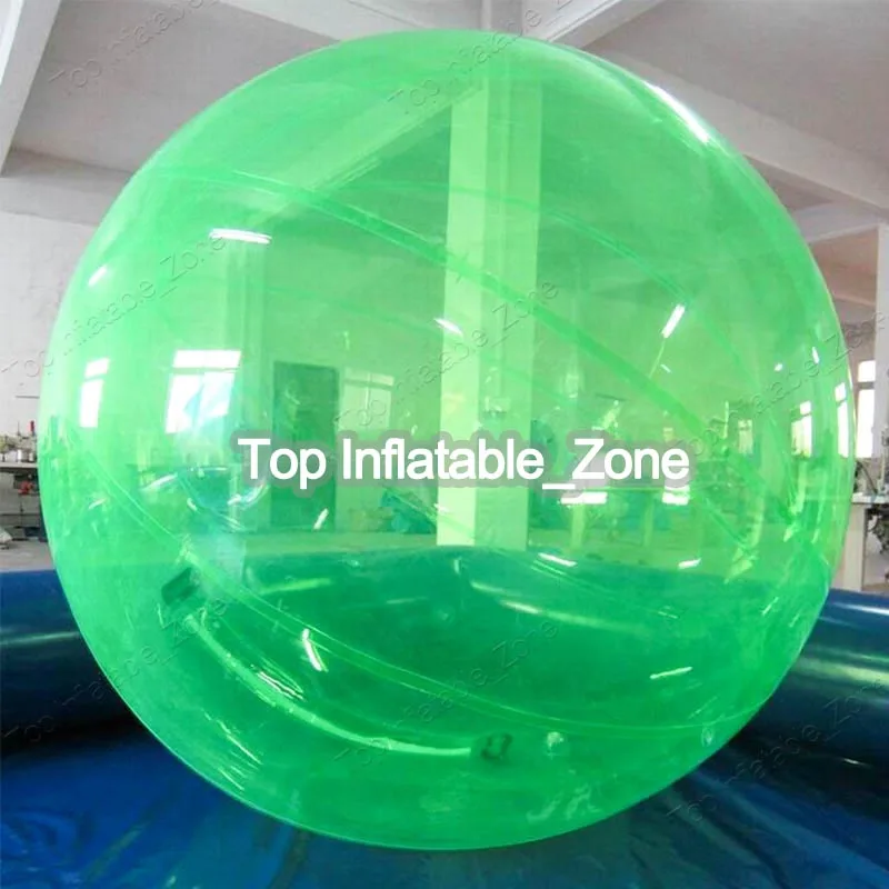 Nieuwe zwarte waterballon, waterroller, opblaasbaar zwembad en waterloopbal opblaasbare recreatie 2M balletdans