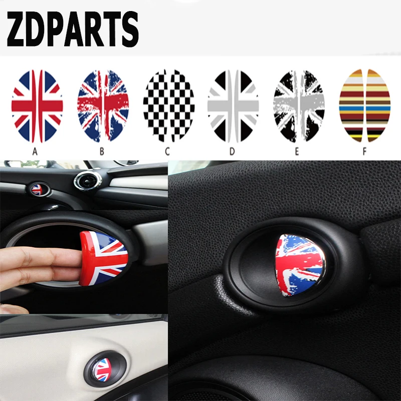 ZDPARTS 2 шт. 3D автомобильный Стайлинг для Mini Cooper R56 R50 R53 F56 F55 R60 R61 автомобильные двери окна фотообои Декоративные наклейки аксессуары