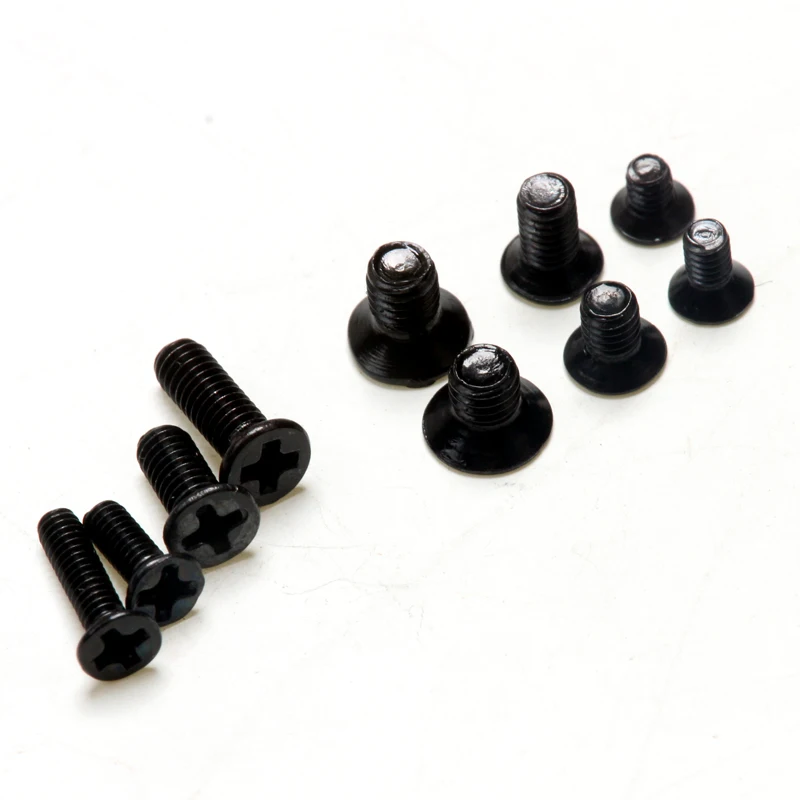 300pcs KM Laptop Screws Kit Assorted Assemble Repair Black Set Computer Screw Tools Parts For Electronic Products 10Sizes
