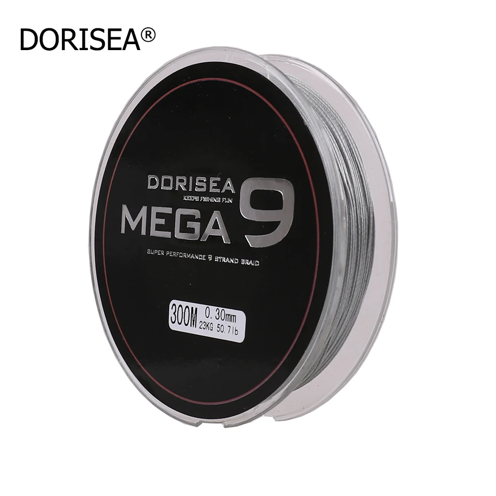 DORISEA Mega 9 Stränge 300 M 330 Meter Geflochtene Draht Angelschnur Japan Material Super PE lLine Multifilament Angeln Draht – Detail 20