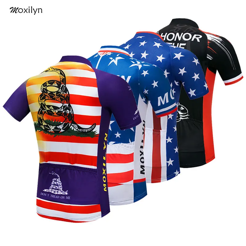 Moxilyn 2019 Cycling Jersey Top Summer Racing Cycling Clothing Ropa Ciclismo Short Sleeve MTB Bike Jersey Shirt Maillot Ciclismo