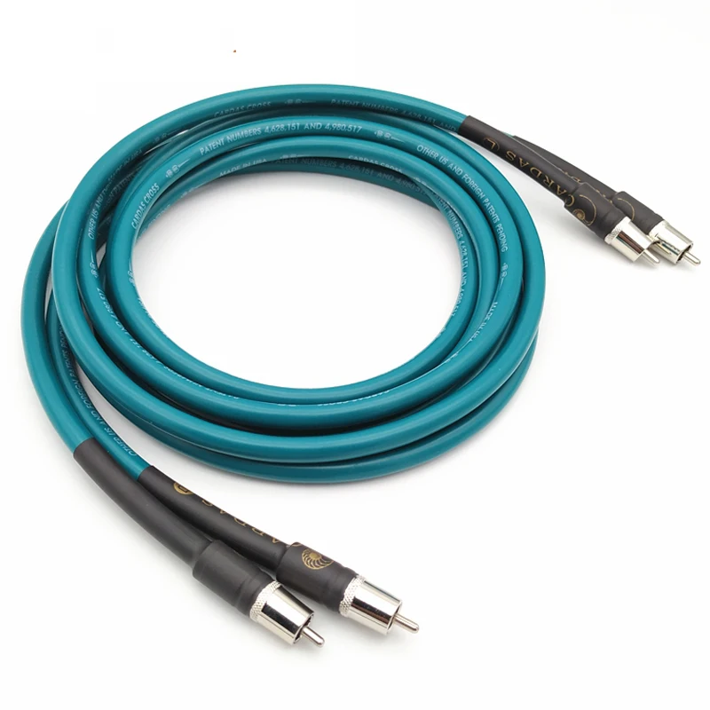 HiFi  rhodium plated RCA socket   Cross Audio Amplifier CD DVD player Speaker RCA interconnect cable