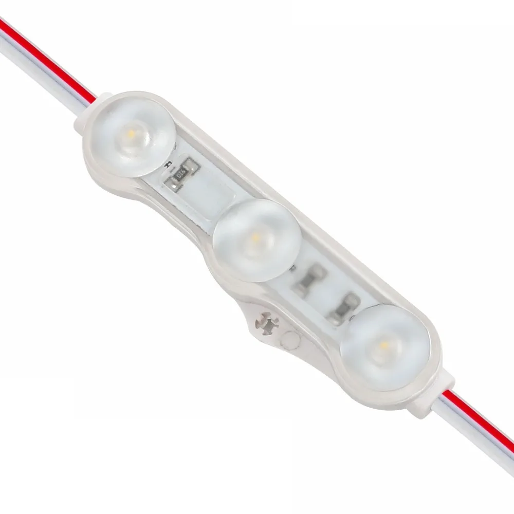 40pcs Led Module for Signs 1.5W Injection Module Led pvc abs DC12V UL Listed White 2835 SMD Waterproof  signal channels Letter