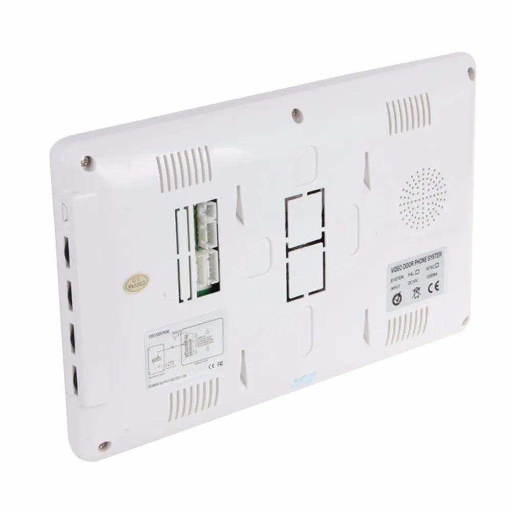 New Wired Video Doorbell 7" Monitor Video Door Phone Intercom for Home Waterproof Camera Infared Night Vision