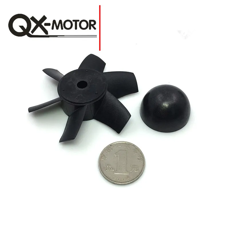 QX-MOTOR marki 70mm EDF zestaw z 6 ostrzami wentylator kanałowy garnitur dla RC samolot bezpośrednio kupić z fabryki