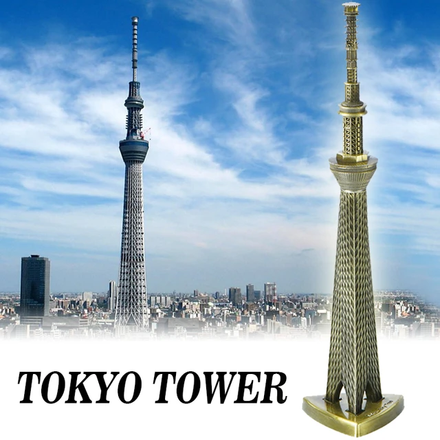 Tokyo Tower Metal Craft | Miniature Tokyo Tower | Tokyo Sky Tree Tower |  Office Crafts - Figurines & Miniatures - Aliexpress