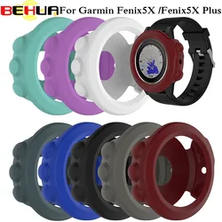 Garmin Fenix 5X Plus GPS Smartwatch 용 실리콘 케이스 Garmin Fenix 5 x 스마트 스포츠 시계 용 절묘한 소프트 케이스 보호 커버