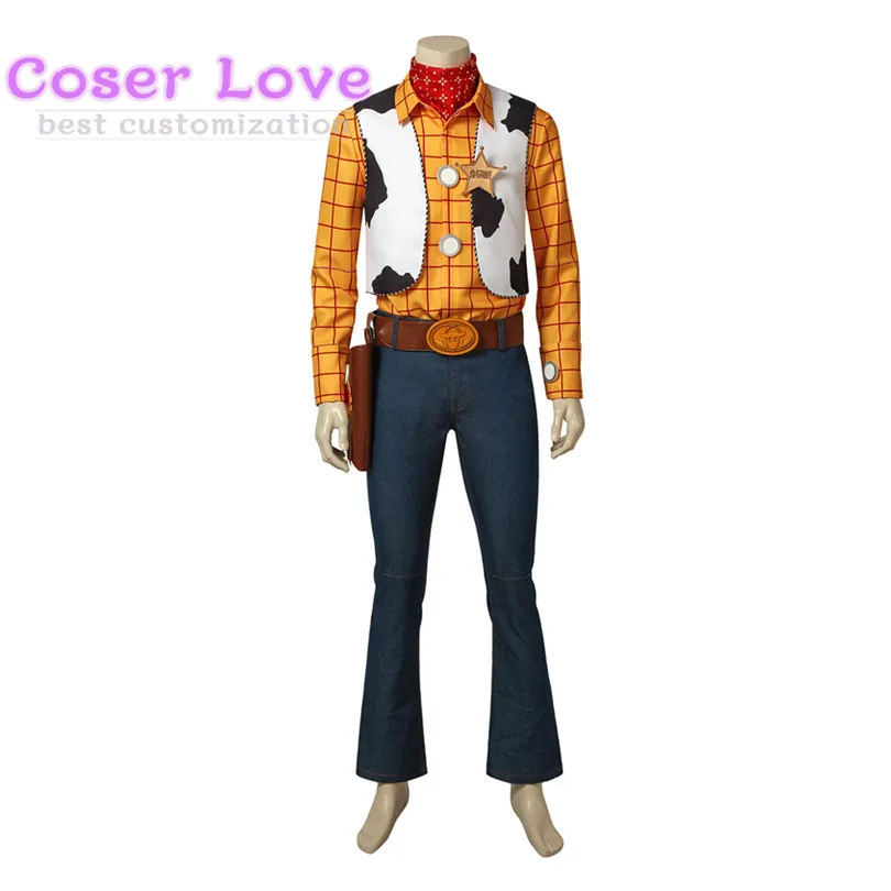 Anime Woody Cosplay Costume Carnival Halloween Comic Con Convention Outfits
