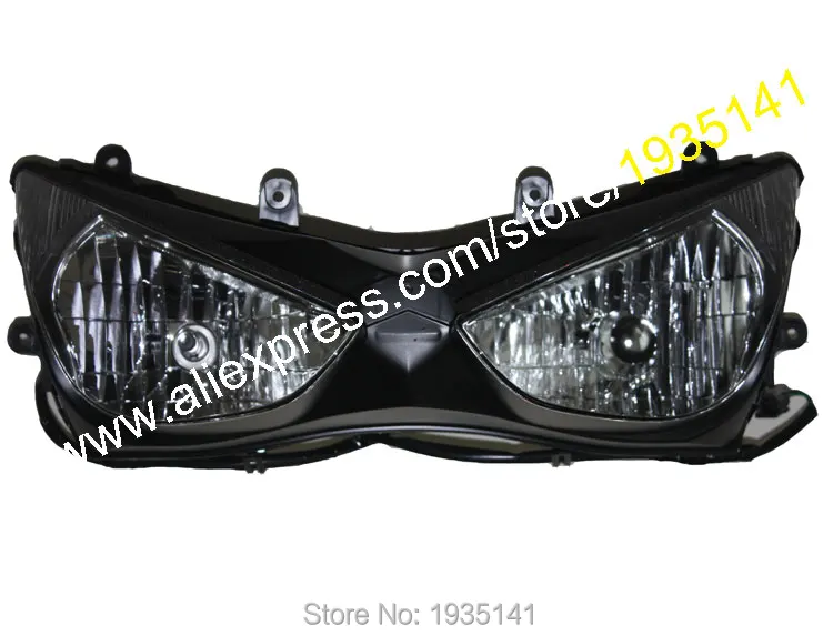 Hot Sales,Clear Motorcycle Headlight House For Kawasaki Ninja ZX6R ZX-6R 05 06 ZX 636 2005 2006 Front Head Light Lamp Assembly