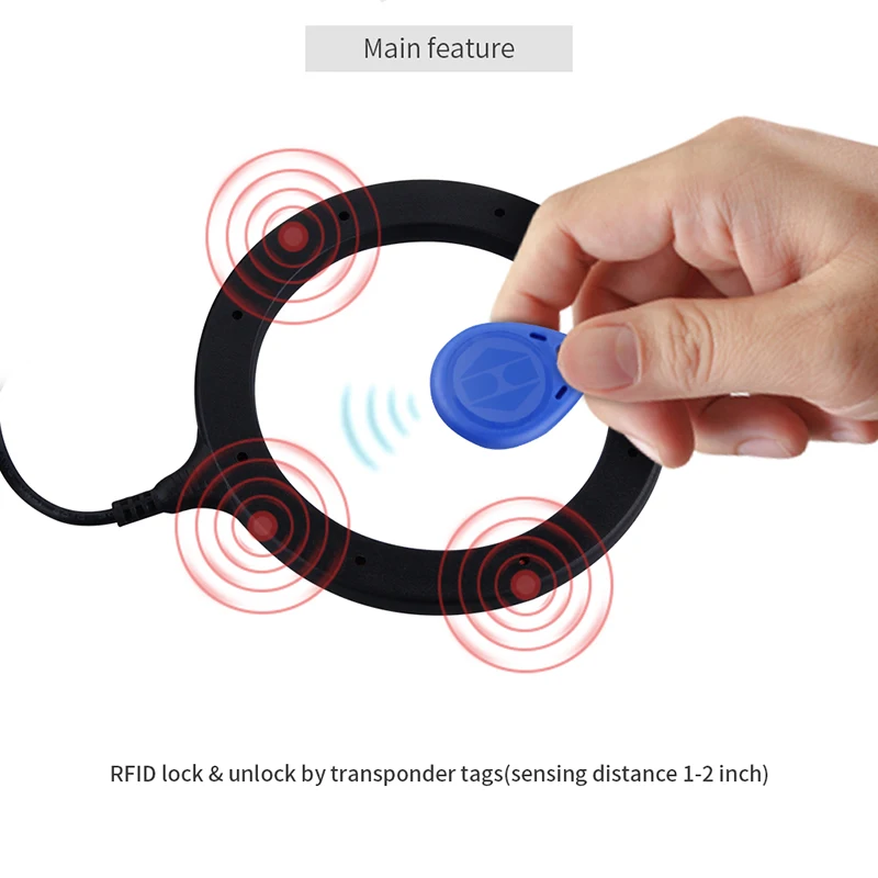 EASYGUARD system alarmowy samochodu RFID z przyciskiem start i Transponder Immobilizer blokada silnika lub odblokowanie DC12V