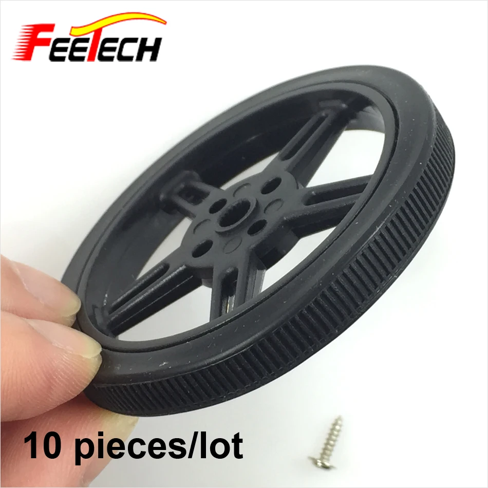 10 pcs wheel for 9g 360 Degree Continuous Rotation Micro Robot Servo FS90R