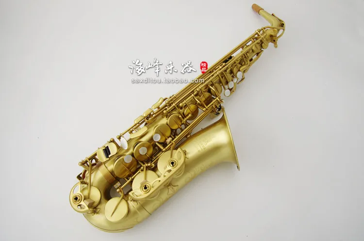 

New EPPELSHEIM Series 3 Brass Musical Instrument Gold Plated Alto Saxophone Bb Tone Alto Saxofone For Professioanl With Case