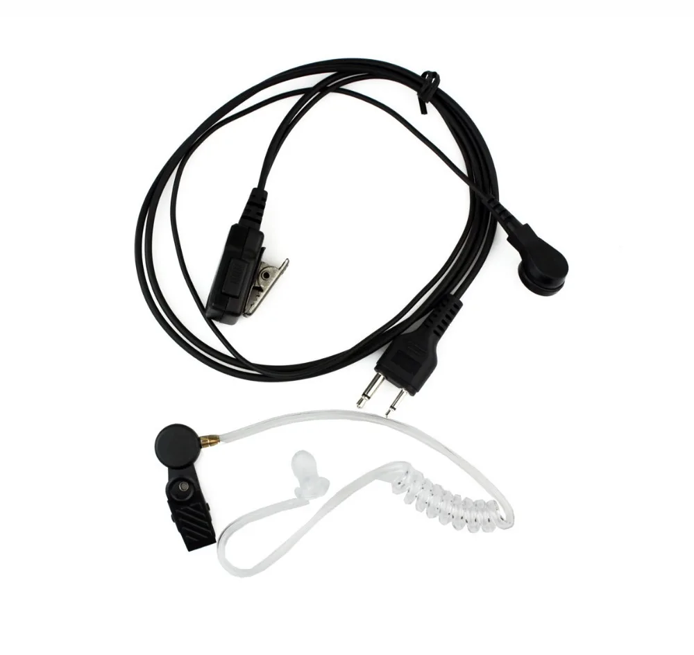 

High-Quality 2 PIN Covert Acoustic Tube Earpiece For ICOM IC-F4TR, IC-F10, IC-F20, IC-H2 ALINCO Radio