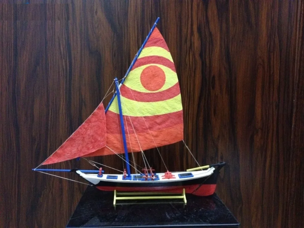 Sacle 1/50 Classic Egyptian Dhow Felucca 1887 sailboat wooden model kits