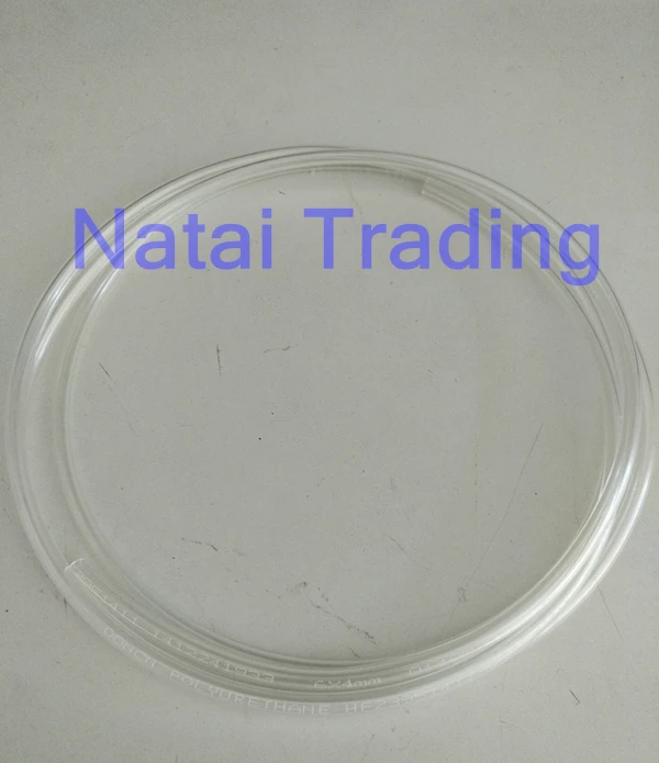 5M Transparent Diesel Pipe Soft Tube 4*6 5*8 for Oil Collector Common Rail Test Bench Spare Part