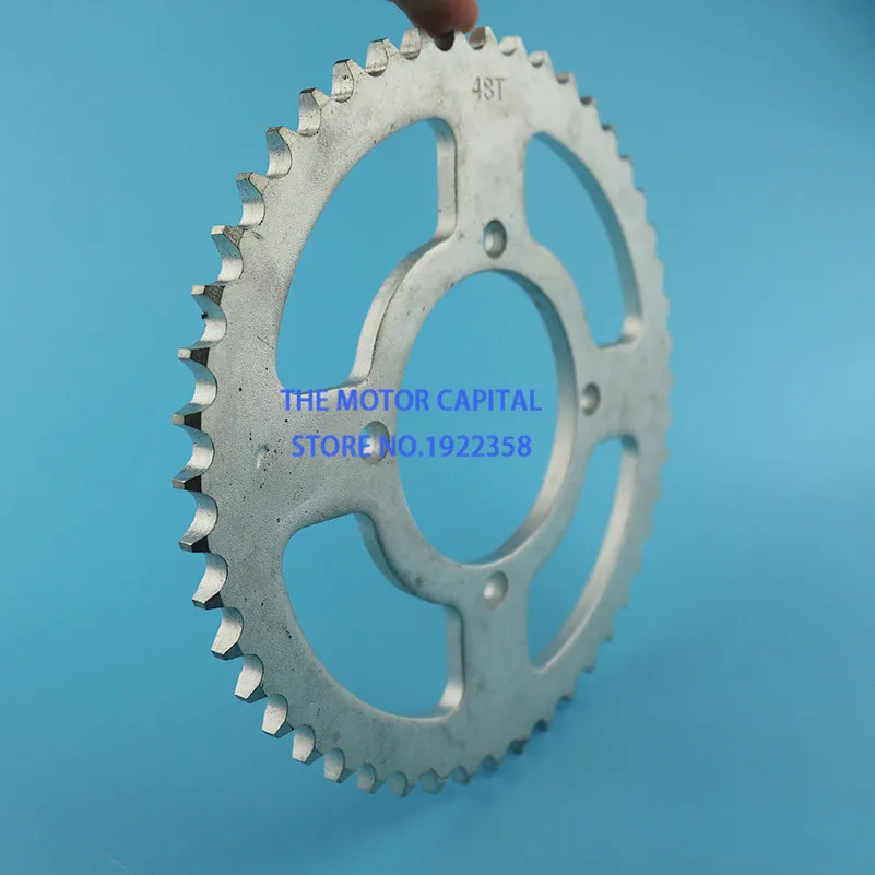 high performance 76mm 428 48T Tooth Rear Chain Sprocket for Motorcycle Pit Dirt Bike Go Kart