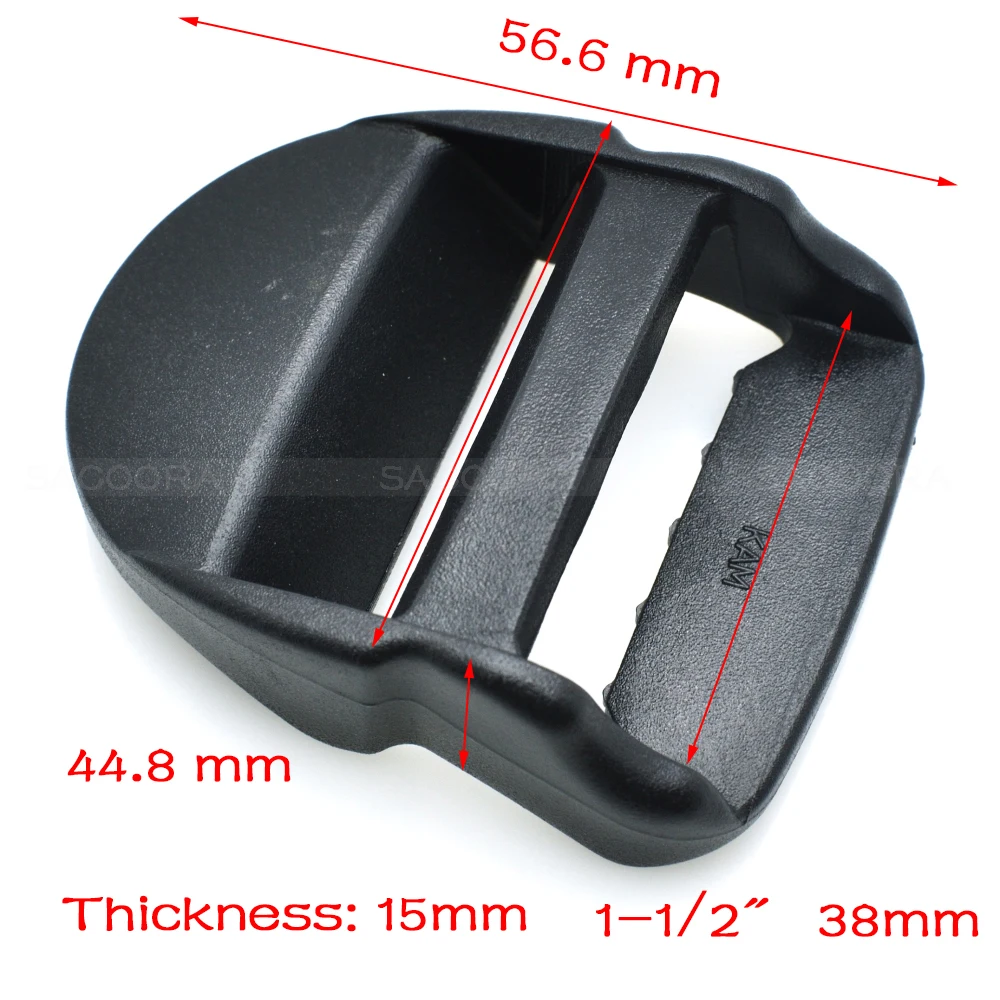 15mm 20mm 25mm 30mm 38mm Ladder Lock Slider Plastic Buckles Backpack Straps For Student bag Travelling bag Outdoor sports bag