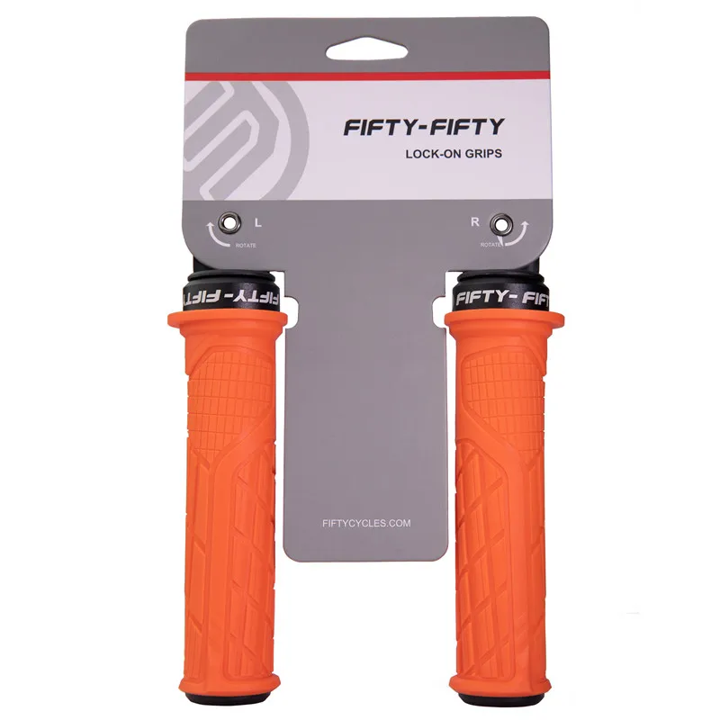 FIFTY-FIFTY MTB Fahrrad Griffe Anti-Skid Gummi Verbindung Bike Lenker Griffe Lock-on Mountainbike Griff bar Griffe – Detail 35