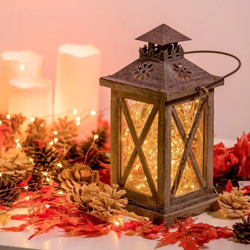 6Pcs/set 200CM  20 LED Battery Copper Wire Fairy String Lights Wedding Party Light Decor