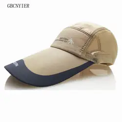 Gbcnyier Dài Giá Rẻ Vành 11 Cm Mũ Bóng Chày Lớn Vành Mùa Hè Thoáng Bố Nón Ngoài Trời Lưới Thoáng Khí Gorras Có Thể Điều Chỉnh unisex