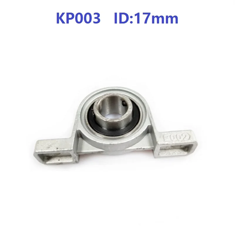 

20pcs/lot KP003 17mm Bore Diameter P003 Zinc Alloy Bearing Pillow Block Mounted Support Housing Insert Bearing