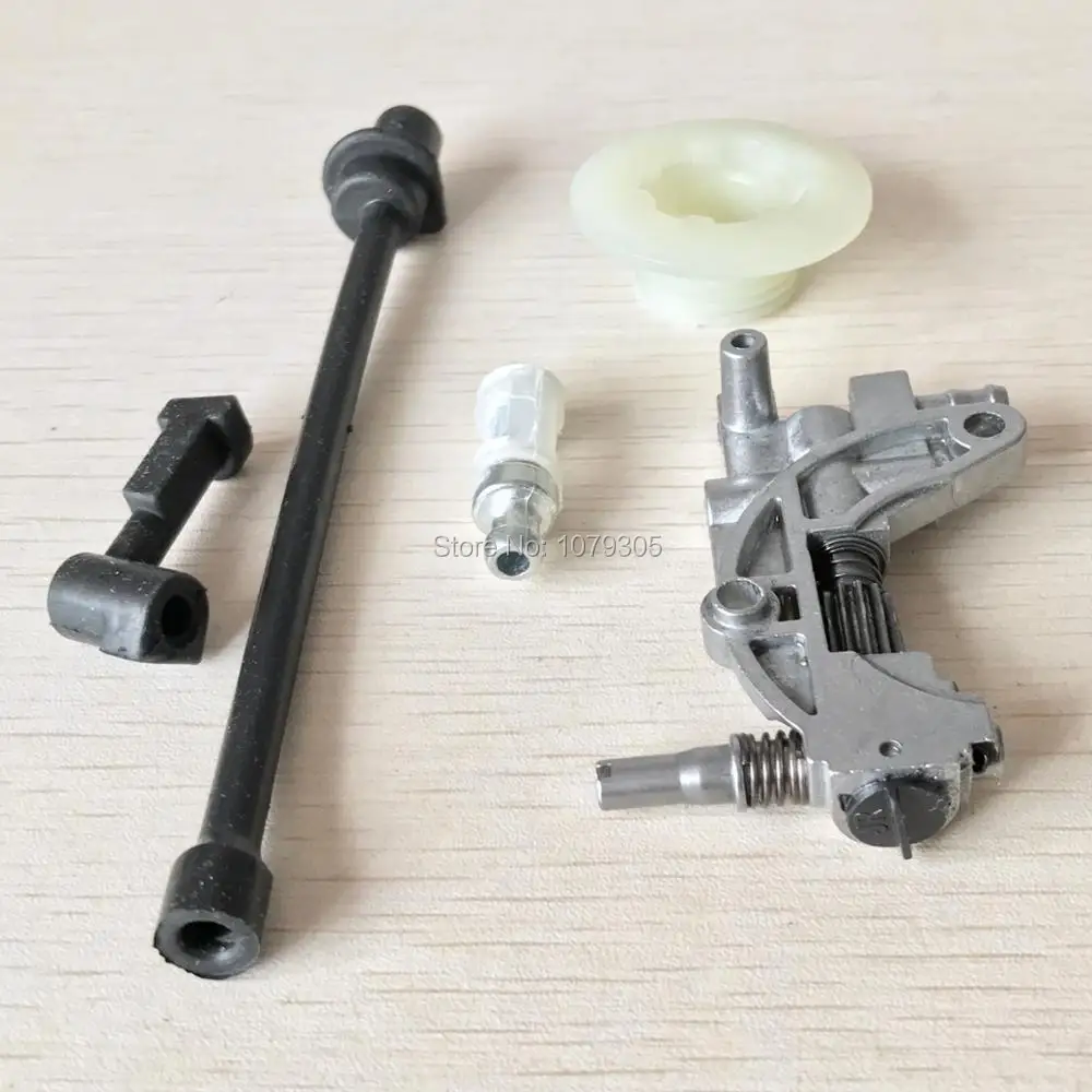 Imagem -04 - Linha da Mangueira do Filtro da Bomba de Óleo Worm Kit para o Chinês 45cc 52cc 58cc 4500 5200 5800 Motosserra Peças Reposição