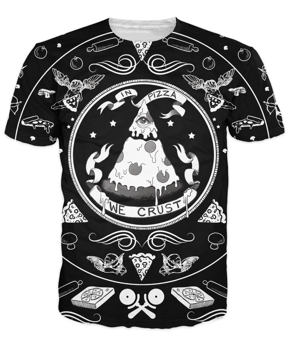 

Футболки PLstar CosmosIn с 3D принтом пиццы мы чиста жизнь хипстерская летняя уличная одежда с коротким рукавом футболка для мужчин и женщин Прямая поставка