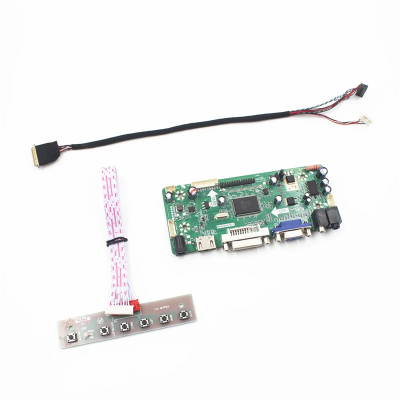 DVI VGA Audio HDMI-compatible LCD Controller Board for ASUS EeePC 900 901B089AW01 LP089WS1 TLA1 1024x600 8.9 inch TFT LCD kit