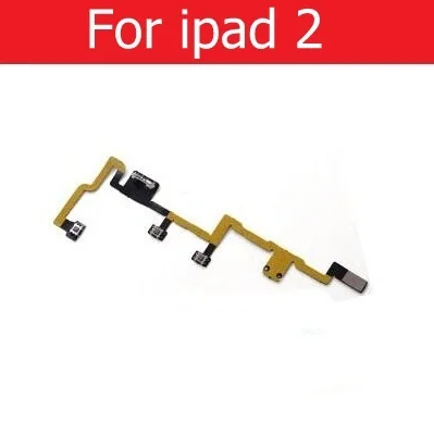 Genuine power & Volume flex cable For ipad 2 3 4 5 6 air 2 power on/off & volume  Ribbon Flex Cable for ipad mini 1 2 3 4