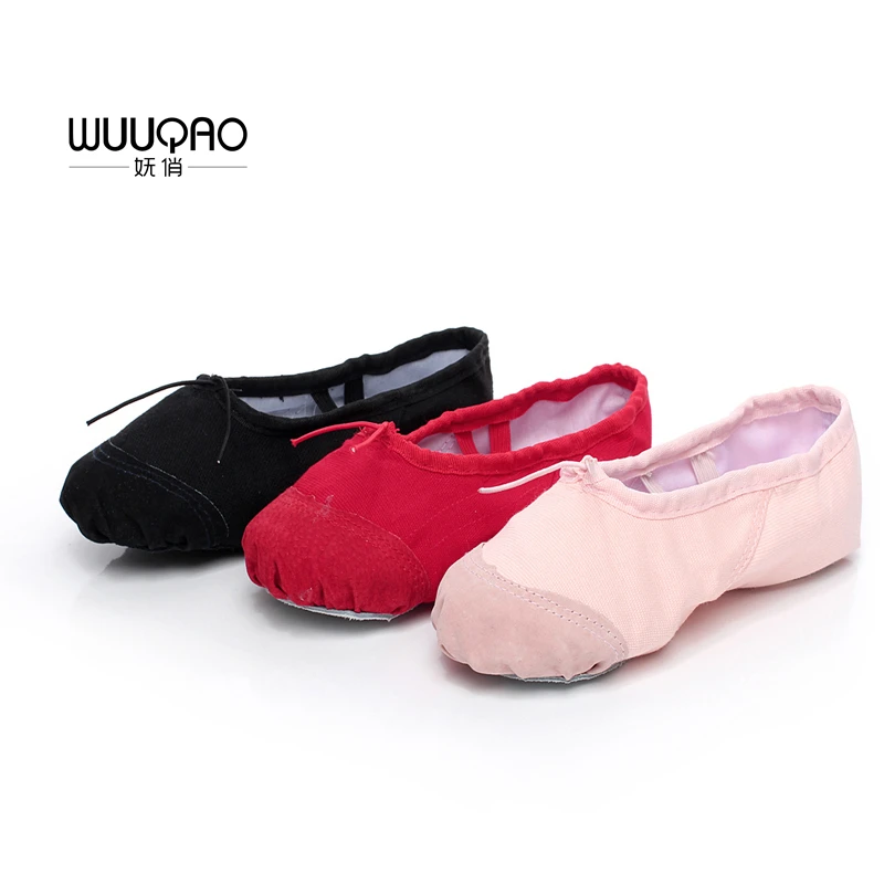 Zapatos de baile de punta de Ballet para niños y adultos, zapatillas de baile profesionales para mujer, zapatos de Ballet de suela suave para