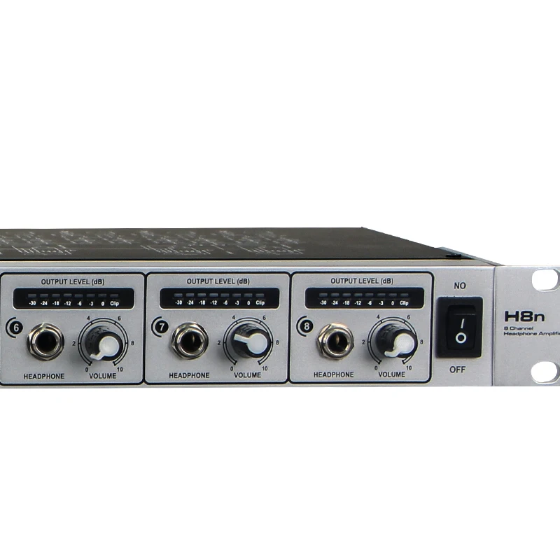 Alctron H8N headphone amplifier used in stage performance, studio recording,use 8 headphone at the same time
